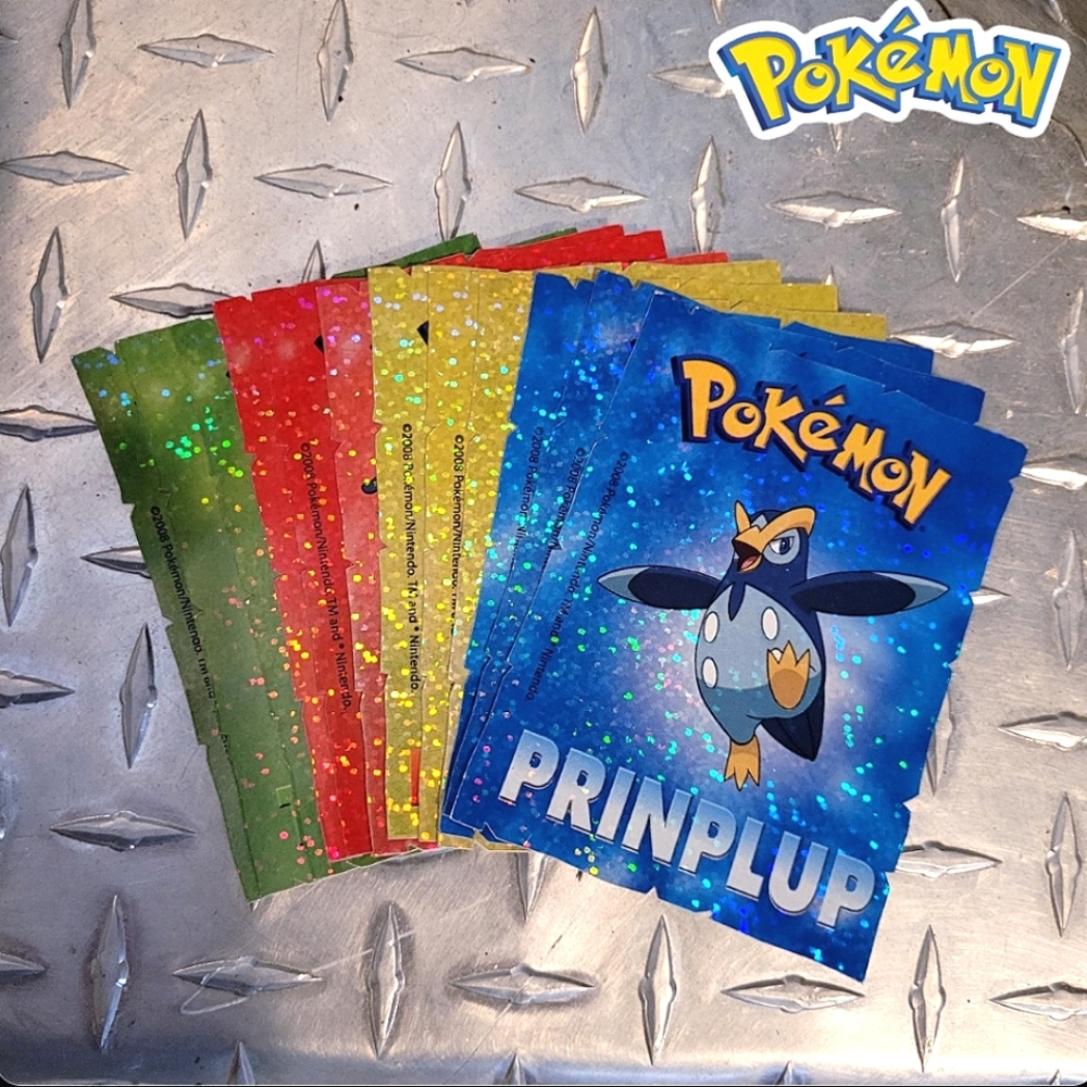 RARE Vintage Pokemon sticker Set